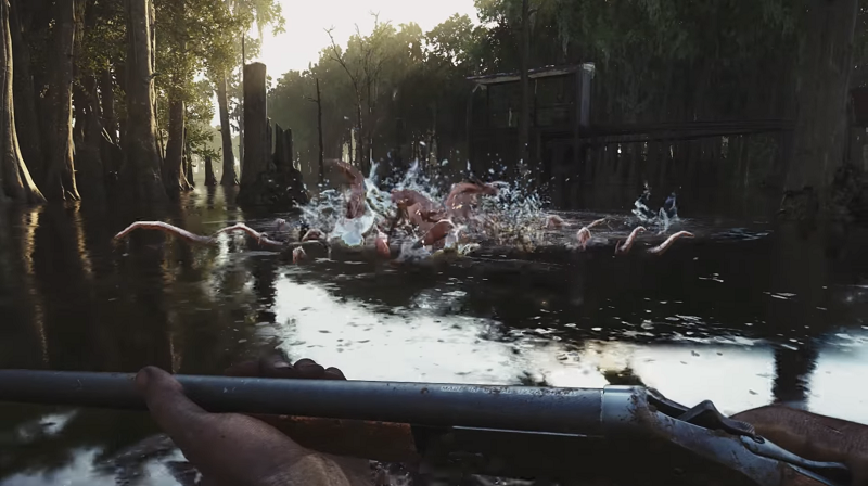 Секреты и Советы по Hunt Showdown, Не бойтесь водяного дьявола