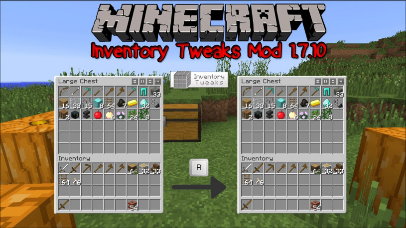 Лучшие моды на Майнкрафт, Удобная организация вашего инвентаря и сундуков (Inventory Tweaks Mod / Not Enough Items Mod / WAILA Mod) Лучшие моды на Майнкрафт, Удобная организация вашего инвентаря и сундуков (Inventory Tweaks Mod / Not Enough Items Mod / WAILA Mod)
