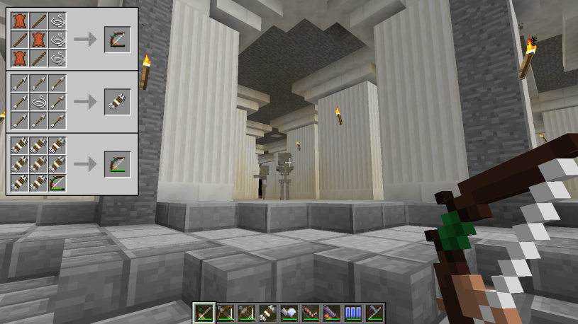 Лучшие моды на Майнкрафт, Больше видов оружия (Quiverbow Mod) Лучшие моды на Майнкрафт, Больше видов оружия (Quiverbow Mod)