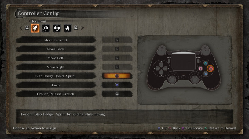 Подборка модов для Sekiro: Shadows Die Twice, Оптимизация работы контроллера PS4 на ПК (Native PS4 Buttons Mod)