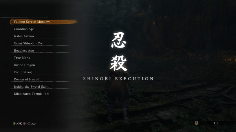 Подборка модов для Sekiro: Shadows Die Twice, Выбор битвы с боссами (Boss Rush Mod)