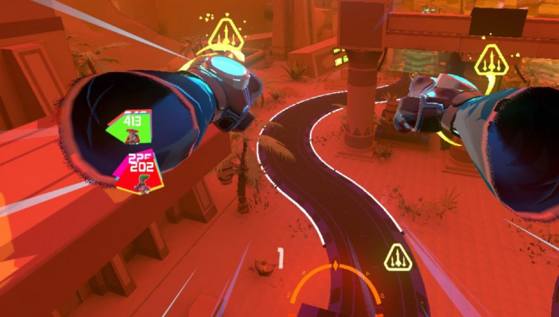 Лучшие VR-игры в Steam, Sprint Vector Лучшие VR-игры в Steam, Sprint Vector