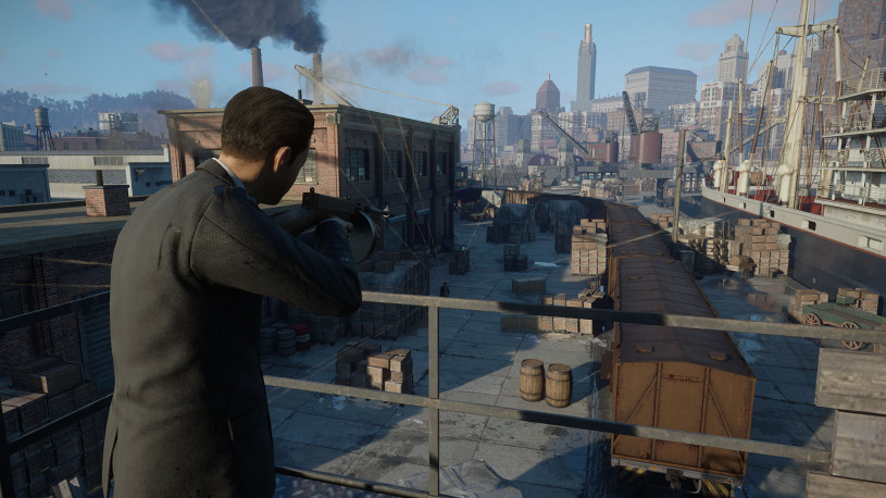 Mafia: Definitive Edition - 10 фишек избежать смерти на классическом уровне сложности, # 9: Прикрываться не всегда полезно! Mafia: Definitive Edition - 10 фишек избежать смерти на классическом уровне сложности, # 9: Прикрываться не всегда полезно!